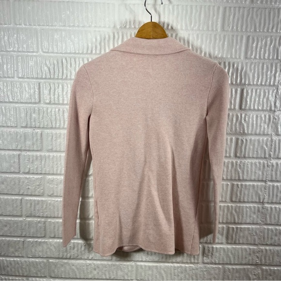J.Crew Factory | Sweater Blazer Light Pink XXS - Picture 4 of 7